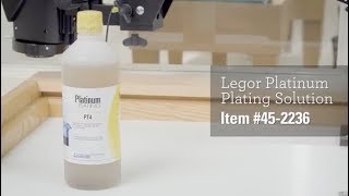 Legor Platinum Plating Solution [upl. by Swagerty]