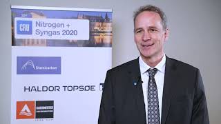 Fred Kessler Head of Group Ammonia amp Urea Revamps Fertilizer thyssenkrupp  Nitrogen  Syngas 2020 [upl. by Prakash807]