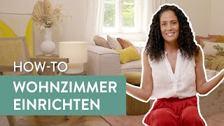 Wohnzimmer einrichten  5 Tipps für Euer Zuhause [upl. by Nerti615]