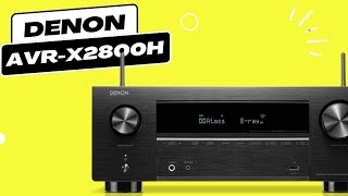 Denon AVR X2800H AV Receiver  Quick Look India [upl. by Searcy]