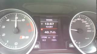 Audi S5 30TFSI 333KM CAKA STAGE 1 414KM 505NM DSG  3000rpm start TEST chiptunned by GREGOR10 [upl. by Letnuahs]