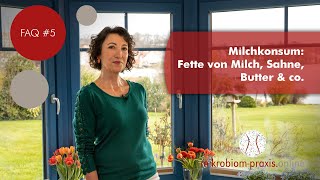 Ist Sahne gesund und sind andere Milchprodukte gesund FAQ 5  Mikrobiom Praxis [upl. by Tabshey]