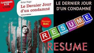 Le résumé du Dernier Jour dun Condamné de Victor Hugo [upl. by Eillehs]