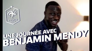 Equipe de France  Une journée avec Benjamin Mendy I FFF 2018 [upl. by Nnahgaem402]