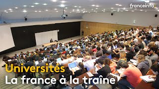 Les universités françaises à la traîne  franceinfo [upl. by Adele]