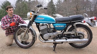 600 500cc 2Stroke Motorcycle Sat For 22 Years Incredible Find [upl. by Jentoft]