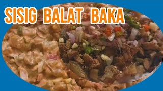 Sisig Balat ng baka Recipe Sizzling Beef skin with chicken liver Masarap at Malinamnam [upl. by Ardnasak]