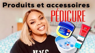 PRODUITS ET ACCESSOIRES POUR PÉDICURE FAIT MAISON 🏠💁🏾‍♀️ [upl. by Annaerb]