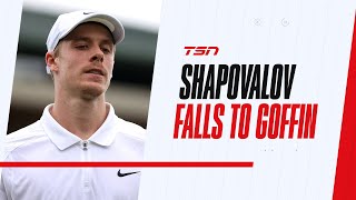 Shapovalov falls to Goffin in first round of Atlanta Open [upl. by Eineg]