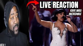 RAYE Has 5Minute Brit Awards AMAZING Performance Was Incredible REACTION [upl. by Adan462]