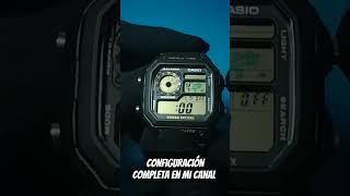 Señal horaria  Configuración completa en mi canal casio configuracion señalhoraria [upl. by Mauretta]