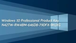 Windows 10 Product Key 100 Working Update 2019 [upl. by Winer156]