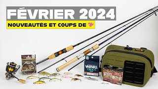 FEVRIER 2024  nouveautés et coups de 💖 pour la pêche aux leurres [upl. by Riba728]