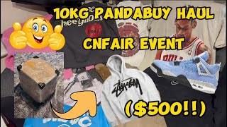 PANDABUY SENT ME A 500 HAUL Stussy Carhartt Supreme Nike amp more [upl. by Ennovi]