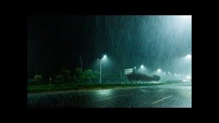 live streaming fall asleep fast destress yoir mind heavy rain and thunder sounds for sleeping [upl. by Edahsalof820]