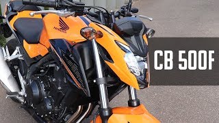 CB 500F 2019  AVALIAÇÃO COMPLETA Painel Consumo Ficha Técnica e mais [upl. by Auburn532]