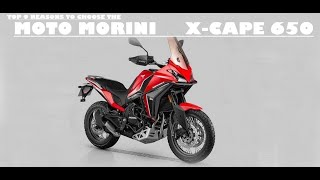 MOTO MORINI XCAPE 650 [upl. by Ecidnac]