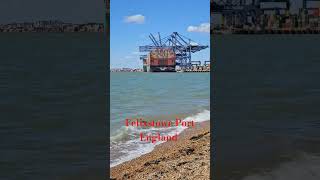 Felixstowe Port England [upl. by Alyakcm]