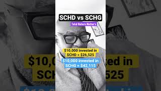 SCHD vs SCHG Total Return Matter’s investing dividend [upl. by Khosrow]