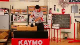 Kaymo corrugated carton closing using the bottom closer and boxer tools [upl. by Hafeenah165]