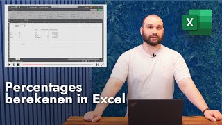 Percentages berekenen in Excel  Gosse legt uit  Mica IT [upl. by Oetam]