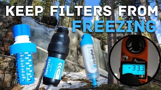 Preventing your water filters from freezing [upl. by Norek]