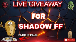 ALOO KHALO 😛LIVE GIVEAWAY freefire2klivegiveaway PART32 COME AND WIN 😉😆 PK SERVER [upl. by Enorej]