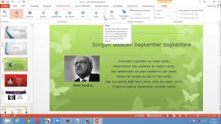 PowerPoint ile sunu hazırlama [upl. by Einhpets71]