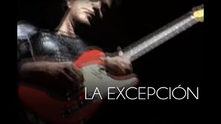 Gustavo Cerati  La Excepción En Vivo Official Video [upl. by Lerak]