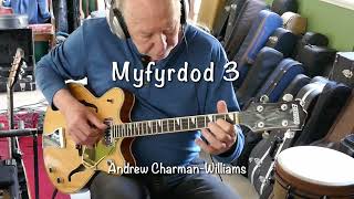 Myfyrdod 3  fingerstyle electric tenor guitar [upl. by Hguh]