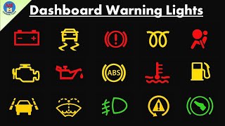 50 Dashboard warning lights  Warning lights on your cars dashboard  Car Dashboard Symbols Meaning [upl. by Geraud]