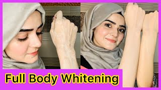 Full Body Whitening Skin Polish  Remove Tan Pigmentation  100 Guaranteed Results DietitianAqsa [upl. by Willet542]