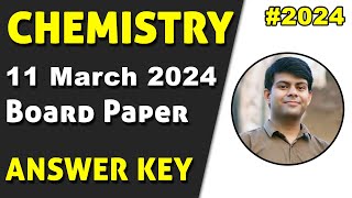 Chemistry 2024 Answer Key  Class 10th ICSE Board Exams [upl. by Daloris]