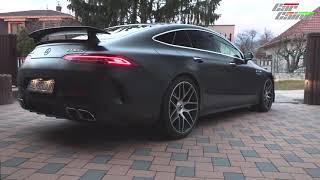 Mercedes AMG GT63s cold start pure sound  CarCaine [upl. by Rowland]