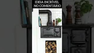 Fogão a Lenha Portátil  Wood Burning Stove  DIY [upl. by Nolyag]