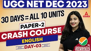 UGC NET English literature Classes 3  English Literature By Aishwarya Puri [upl. by Yleen]