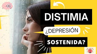 DISTIMIA QUE ES CUALES SON SUS SINTOMAS ansiedad depresion psiquiatria saludmental terapia [upl. by Suzetta]