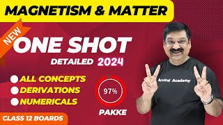 Magnetism amp Matter OneShot 💥NCERT Class 12 Physics Chap 5 One shot SubscribeArvindAcademy [upl. by Ylekalb220]