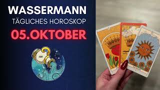 Horoskop  Wassermann  5Oktober 2022 [upl. by Rramaj382]