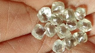 Natural Rough VVS1 Grade DIAMONDS💎💎💎gemstonesdesires6445Please Subscribe My YouTube channel❤❤ [upl. by Michel]