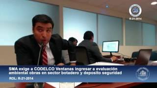 R212014 Codelco Ventanas contra la Superintendencia del Medio Ambiente [upl. by Colene752]