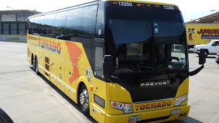 PREVOST H345 De Tornado Bus Company En Zamora Mich [upl. by Nayar]