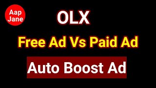 Olx paid vs free ad in hindiolx free ad olx post more adauto boost ad Old paid ad Post more ad [upl. by Hess865]