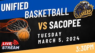 Lake Region Unified Basketball vs Sacopee Valley [upl. by Akers]