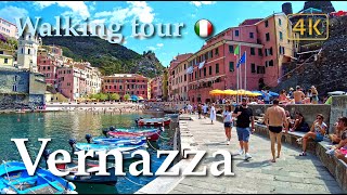 Vernazza Liguria Italy【Walking Tour】History in Subtitles  4K [upl. by Bryce]