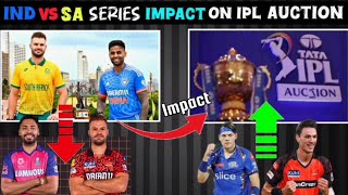 How IND VS SA T20 Series Will Affect IPL Auction 2025  IPL 2025 Auction  Cric BlackPrint [upl. by Auqenahs]