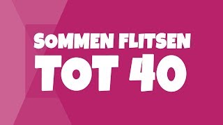 Sommen Flitsen tot 40  Optellen tot het getal 40 [upl. by Evelc]