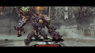 DarksidersII Deathinitive Edition PS5 MUERTE VS GNASHOR MODO DEATHINITIVE [upl. by Nosnhoj]