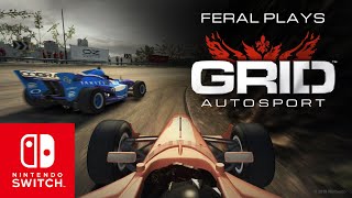 Feral Plays GRID™ Autosport for Nintendo Switch [upl. by Dilan]