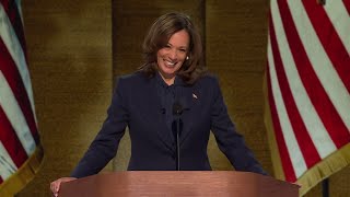 Vice President Kamala Harris accepts Democratic nomination for President [upl. by Nutter]